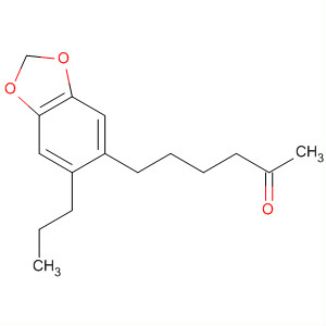 2-Hexanone, 6-(6-propyl-1,3-benzodioxol-5-yl)-Structure,61879-56-9Structure 2-Hexanone, 6-(6-propyl-1,3-benzodioxol-5-yl)- Structure,61879-56-9Structure