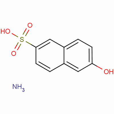 6-Hydroxy-2-naphthalenesulfonic acid monoammonium saltStructure,61886-35-9Structure 6-Hydroxy-2-naphthalenesulfonic acid monoammonium salt Structure,61886-35-9Structure