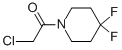(9ci)-1-(氯乙?；?-4,4-二氟-哌啶結構式_619254-09-0結構式