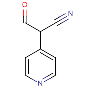 2-甲?；?2-(吡啶-4-基)乙腈結(jié)構(gòu)式_61959-34-0結(jié)構(gòu)式