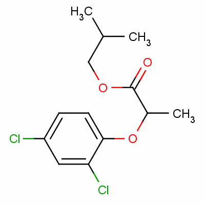 Isobutyl 2-(2,4-dichlorophenoxy)propionateStructure,61961-11-3Structure Isobutyl 2-(2,4-dichlorophenoxy)propionate Structure,61961-11-3Structure