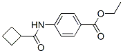 Benzoic acid, 4-[(cyclobutylcarbonyl)amino]-, ethyl ester (9ci) Structure,620103-23-3Structure