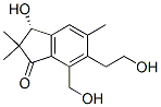 (R)-2,3-dihydro-3-hydroxy-6-(2-hydroxyethyl)-7-hydroxymethyl-2,2,5-trimethyl-1h-inden-1-oneStructure,62043-46-3Structure (R)-2,3-dihydro-3-hydroxy-6-(2-hydroxyethyl)-7-hydroxymethyl-2,2,5-trimethyl-1h-inden-1-one Structure,62043-46-3Structure