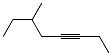 6-甲基-3-辛炔結(jié)構式_62108-34-3結(jié)構式