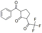 2-Benzoyl-5-(trifluoroacetyl)cyclopentanoneStructure,62185-60-8Structure 2-Benzoyl-5-(trifluoroacetyl)cyclopentanone Structure,62185-60-8Structure