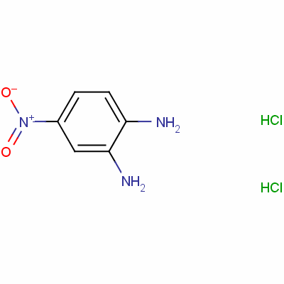 1,2-Benzenediamine, 4-nitro-, dihydrochlorideStructure,6219-77-8Structure 1,2-Benzenediamine, 4-nitro-, dihydrochloride Structure,6219-77-8Structure