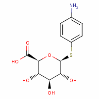 P-aminophenyl 1-thio-b-d-glucuronideStructure,62205-44-1Structure P-aminophenyl 1-thio-b-d-glucuronide Structure,62205-44-1Structure