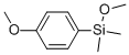 Methoxy(4-methoxyphenyl)dimethylsilaneStructure,62244-48-8Structure Methoxy(4-methoxyphenyl)dimethylsilane Structure,62244-48-8Structure