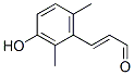 2-Propenal,3-(3-hydroxy-2,6-dimethylphenyl)-,(2e)-(9ci)Structure,623164-71-6Structure 2-Propenal,3-(3-hydroxy-2,6-dimethylphenyl)-,(2e)-(9ci) Structure,623164-71-6Structure