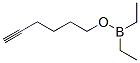 Diethyl (5-hexynyloxy)boraneStructure,62338-11-8Structure Diethyl (5-hexynyloxy)borane Structure,62338-11-8Structure