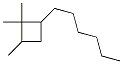 2-Hexyl-1,1,4-trimethylcyclobutaneStructure,62338-53-8Structure 2-Hexyl-1,1,4-trimethylcyclobutane Structure,62338-53-8Structure