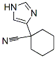 Cyclohexanecarbonitrile, 1-(1h-imidazol-4-yl)-(9ci) Structure,623570-12-7Structure