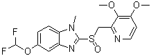 N-methyl pantoprazole, mixture of 1 and 3 isomersStructure,624742-53-6Structure N-methyl pantoprazole, mixture of 1 and 3 isomers Structure,624742-53-6Structure