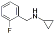 Cyclopropyl-(2-fluoro-benzyl)-amine Structure,625435-02-1Structure
