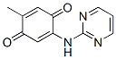 2,5-Cyclohexadiene-1,4-dione, 2-methyl-5-(2-pyrimidinylamino)-(9ci)Structure,625839-81-8Structure 2,5-Cyclohexadiene-1,4-dione, 2-methyl-5-(2-pyrimidinylamino)-(9ci) Structure,625839-81-8Structure