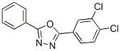 2-(3,4-Dichlorophenyl)-5-phenyl-1,3,4-oxadiazoleStructure,62682-00-2Structure 2-(3,4-Dichlorophenyl)-5-phenyl-1,3,4-oxadiazole Structure,62682-00-2Structure