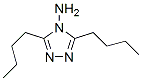 3,5-Dibutyl-1,2,4-triazol-4-ylamineStructure,62695-58-3Structure 3,5-Dibutyl-1,2,4-triazol-4-ylamine Structure,62695-58-3Structure