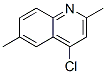 4-Chloro-2,6-dimethylquinolineStructure,6270-08-2Structure 4-Chloro-2,6-dimethylquinoline Structure,6270-08-2Structure