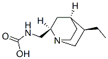 Carbamic acid, [[(1s,2r,4s,5r)-5-ethyl-1-azabicyclo[2.2.2]oct-2-yl]methyl]-(9ci) Structure,627086-71-9Structure