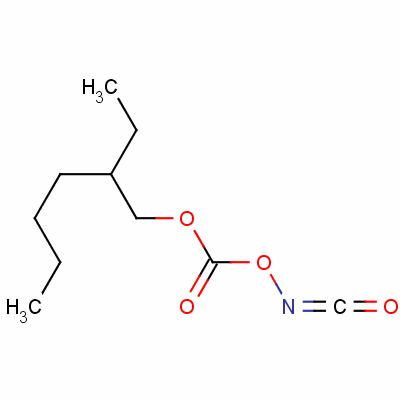 2-Ethylhexyl isocyanatocarbonateStructure,62724-16-7Structure 2-Ethylhexyl isocyanatocarbonate Structure,62724-16-7Structure