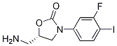 2-Oxazolidinone, 5-(aminomethyl)-3-(3-fluoro-4-iodophenyl)-, (5s)-Structure,627543-03-7Structure 2-Oxazolidinone, 5-(aminomethyl)-3-(3-fluoro-4-iodophenyl)-, (5s)- Structure,627543-03-7Structure