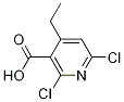 2,6-Dichloro-4-ethylnicotinicacidStructure,62774-91-8Structure 2,6-Dichloro-4-ethylnicotinicacid Structure,62774-91-8Structure