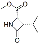 2-Azetidinecarboxylicacid,3-(1-methylethyl)-4-oxo-,methylester,(2s,3s)-(9ci)Structure,627875-35-8Structure 2-Azetidinecarboxylicacid,3-(1-methylethyl)-4-oxo-,methylester,(2s,3s)-(9ci) Structure,627875-35-8Structure