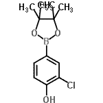 3-Chloro-4-hydroxyphenylboronic acid, pinacol esterStructure,629658-06-6Structure 3-Chloro-4-hydroxyphenylboronic acid, pinacol ester Structure,629658-06-6Structure
