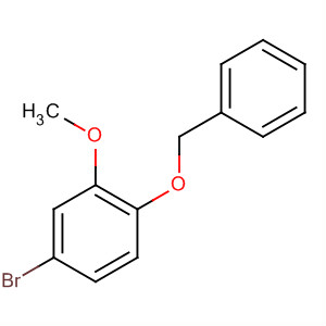 1-(Benzyloxy)-4-bromo-2-methoxybenzeneStructure,63057-72-7Structure 1-(Benzyloxy)-4-bromo-2-methoxybenzene Structure,63057-72-7Structure