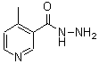 4-甲基吡啶-3-碳酰肼結(jié)構(gòu)式_6316-67-2結(jié)構(gòu)式