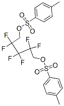 2,2,3,3,4,4-Hexafluoropentane-1,5-diyl bis(4-methylbenzenesulfonate)Structure,632-01-9Structure 2,2,3,3,4,4-Hexafluoropentane-1,5-diyl bis(4-methylbenzenesulfonate) Structure,632-01-9Structure