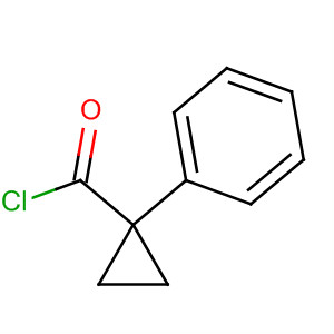 1-苯基環(huán)丙烷羰酰氯結(jié)構(gòu)式_63201-02-5結(jié)構(gòu)式