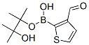 3-Thiophenecarboxaldehyde, 2-(4,4,5,5-tetramethyl-1,3,2-dioxaborolan-2-yl)-Structure,632325-55-4Structure 3-Thiophenecarboxaldehyde, 2-(4,4,5,5-tetramethyl-1,3,2-dioxaborolan-2-yl)- Structure,632325-55-4Structure