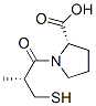 1-[(2R)-2-甲基-3-疏基丙?；鵠脯氨酸結(jié)構(gòu)式_63250-36-2結(jié)構(gòu)式