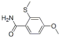 Benzamide, 4-methoxy-2-(methylthio)-(9ci)Structure,633313-77-6Structure Benzamide, 4-methoxy-2-(methylthio)-(9ci) Structure,633313-77-6Structure
