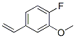 Benzene, 4-ethenyl-1-fluoro-2-methoxy-(9ci)Structure,633335-94-1Structure Benzene, 4-ethenyl-1-fluoro-2-methoxy-(9ci) Structure,633335-94-1Structure