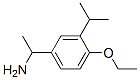 Benzenemethanamine, 4-ethoxy-alpha-methyl-3-(1-methylethyl)-(9ci)Structure,634150-30-4Structure Benzenemethanamine, 4-ethoxy-alpha-methyl-3-(1-methylethyl)-(9ci) Structure,634150-30-4Structure