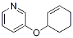 Pyridine, 3-(2-cyclohexen-1-yloxy)-(9ci)Structure,634164-57-1Structure Pyridine, 3-(2-cyclohexen-1-yloxy)-(9ci) Structure,634164-57-1Structure