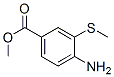 Benzoic acid, 4-amino-3-(methylthio)-, methyl ester (9ci)Structure,634602-34-9Structure Benzoic acid, 4-amino-3-(methylthio)-, methyl ester (9ci) Structure,634602-34-9Structure