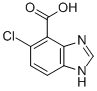 1H-benzimidazole-4-carboxylicacid,5-chloro-(9ci)Structure,635317-43-0Structure 1H-benzimidazole-4-carboxylicacid,5-chloro-(9ci) Structure,635317-43-0Structure