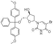 5’-O-(4,4’-dimethoxytrityl)-5-bromo-2’-deoxyuridineStructure,63660-21-9Structure 5’-O-(4,4’-dimethoxytrityl)-5-bromo-2’-deoxyuridine Structure,63660-21-9Structure