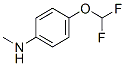 Benzenamine, 4-(difluoromethoxy)-n-methyl-(9ci)Structure,638192-10-6Structure Benzenamine, 4-(difluoromethoxy)-n-methyl-(9ci) Structure,638192-10-6Structure