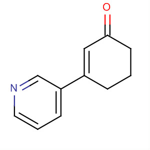 3-(3-吡啶)-2-環(huán)己烯-1-酮結(jié)構(gòu)式_63843-14-1結(jié)構(gòu)式