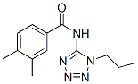 Benzamide, 3,4-dimethyl-n-(1-propyl-1h-tetrazol-5-yl)-(9ci)Structure,639047-29-3Structure Benzamide, 3,4-dimethyl-n-(1-propyl-1h-tetrazol-5-yl)-(9ci) Structure,639047-29-3Structure
