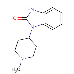 2H-benzimidazol-2-one, 1,3-dihydro-1-(1-methyl-4-piperidinyl)-Structure,63959-26-2Structure 2H-benzimidazol-2-one, 1,3-dihydro-1-(1-methyl-4-piperidinyl)- Structure,63959-26-2Structure