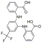 Benzoic acid, 2,2-[[4-(trifluoromethyl)-1,2-phenylene]diimino]bis-(9ci) Structure,640280-38-2Structure