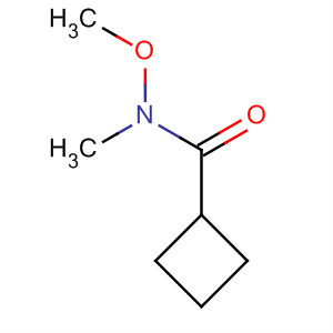 Cyclobutanecarboxamide,n-methoxy-n-methyl-(9ci)Structure,640768-72-5Structure Cyclobutanecarboxamide,n-methoxy-n-methyl-(9ci) Structure,640768-72-5Structure