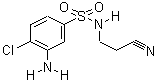 3-Amino-4-chloro-n-(2-cyanoethyl)-benzene sulfonamideStructure,64415-13-0Structure 3-Amino-4-chloro-n-(2-cyanoethyl)-benzene sulfonamide Structure,64415-13-0Structure