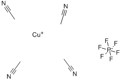 Tetrakis(acetonitrile) copper(I) hexafluorophosphateStructure,64443-05-6Structure Tetrakis(acetonitrile) copper(I) hexafluorophosphate Structure,64443-05-6Structure