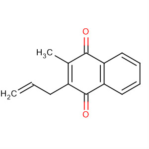 2-Allyl-3-methyl-1,4-naphthoquinoneStructure,64449-33-8Structure 2-Allyl-3-methyl-1,4-naphthoquinone Structure,64449-33-8Structure